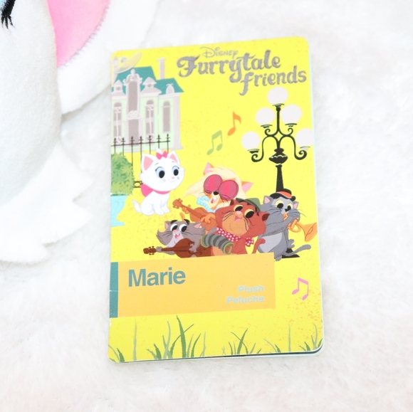 Marie Aristocats stuffed animal soft white, pink - Picture 4 of 4